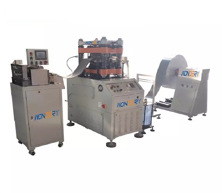 Blog công ty mới nhất về Dòng máy ép ngực tự động cho các ứng dụng trao đổi nhiệt: Sản xuất ngực nhôm chính xác cao