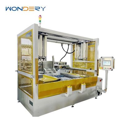 Mua Máy xây dựng lõi tản nhiệt nhôm cho 4 hàng với 3,5 phút cho mỗi tập hợp lõi sản xuất trực tuyến
