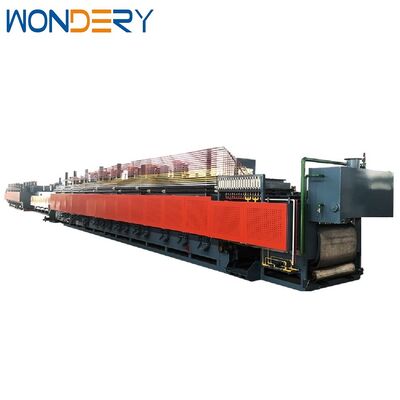 Mua Cửa lò dây chuyền lưới xử lý nhiệt liên tục với điều chỉnh nhiệt độ PID và công suất sản xuất 160-1000kg/h cho tuổi thọ dài sản xuất trực tuyến