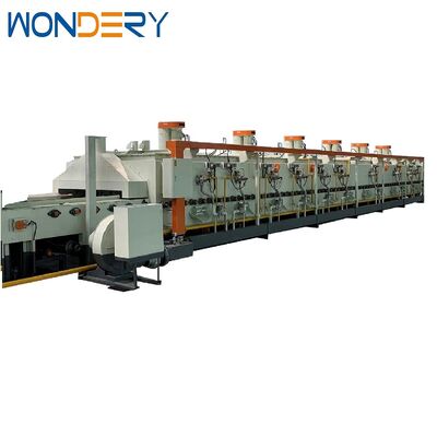 Mua WONDERY 350kg / giờ khí tự nhiên liên tục Carburizing lưới dây chuyền lò với Siemens điều khiển PLC cho công nghiệp xử lý nhiệt sản xuất trực tuyến