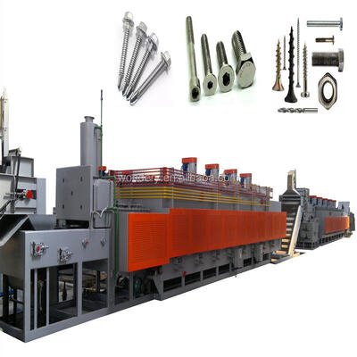 Mua WONDERY Forno a Carburazione Continua Elettrico con Controllo Preciso della Temperatura 500KW per Trattamento Termico di Elementi di Fissaggio sản xuất trực tuyến