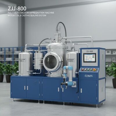 Mua Máy ngâm chân không hoàn toàn tự động với chân không -0,09 MPa và bể 800 × 600 × 400 mm cho cuộn dây và đúc động cơ sản xuất trực tuyến