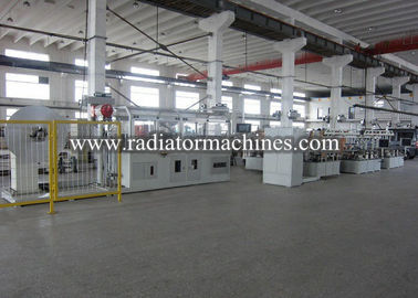 Mua Máy vây tản nhiệt tự động 5700X1500x2200 Kích thước 280m / phút Tốc độ nạp sản xuất trực tuyến
