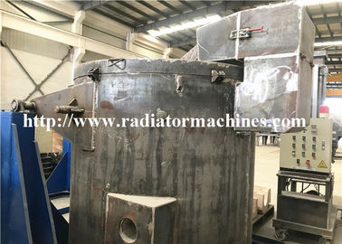 Mua 500Kg Gas Bắn kim loại nhôm / Lò nung phế liệu Loại Crucible Riello burner sản xuất trực tuyến