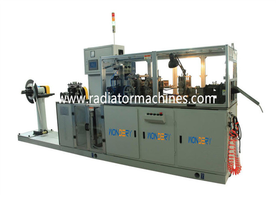 Hệ thống Servo Máy định hình vây tản nhiệt 80m / phút Màu tùy chỉnh