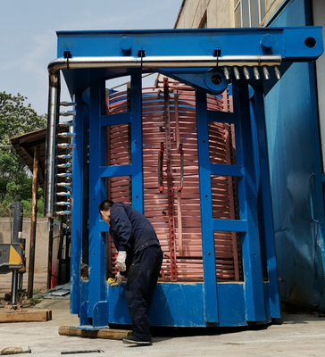Lò cảm ứng nóng chảy kim loại G 1T 2T 5T Lò đúc công nghiệp điện đúc