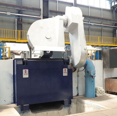 Dây chuyền sản xuất cốt thép 150kg-20Ton Lò luyện kim loại phế liệu nhôm sắt đồng