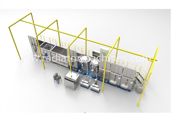 Thiết bị ngâm loại xoay giảm chất béo với kích thước bể tùy chỉnh