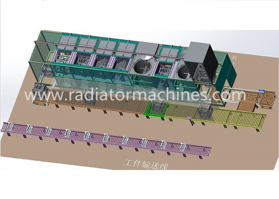Hệ thống ngâm nhựa chân không tự động cho các bộ phận đúc