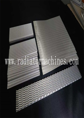 Tùy chỉnh Pin Pitch nhôm đóng dấu Radiator Fins Stroke To Buyer Specs