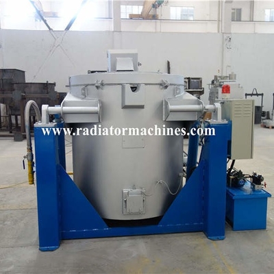 Khí LPG Lò nung chảy kim loại phế liệu nhôm 350kg / H