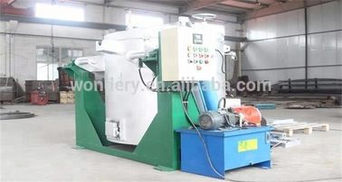 Công suất 1000kgs Lò nung chảy gang kim loại bằng khí đốt