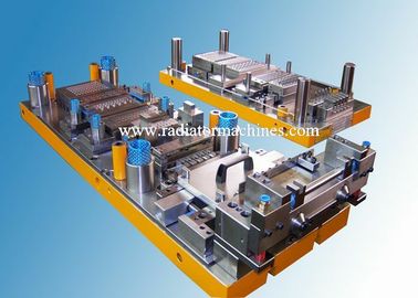 Đập kim loại vây tiến bộ cho HVAC 200 - 300 SPM Dia 9.52 × 12R × 2P