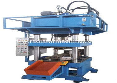 Máy làm ống tản nhiệt 7.5KW Máy dập ống cho 2 ống màu tùy chỉnh