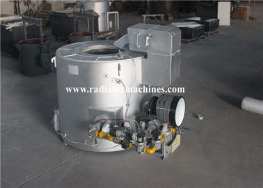 Lò nung bằng nhôm / kim loại nóng chảy Công suất 800 Kg với hệ thống đốt