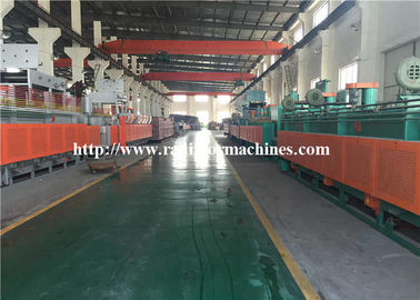 Lò nung đai lưới thép công nghiệp liên tục cho ốc vít và đinh bê tông