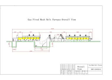 Gas 250-350KG / H Hỗ trợ Lò lăn Lò sưởi Làm sáng cho dụng cụ cầm tay