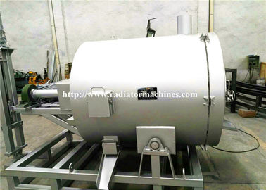Lò quay loại kim loại nóng chảy Mini Dầu Diesel Bắn 600Kg Tuổi thọ cao