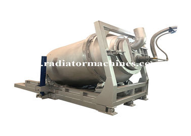 Lò nung kim loại quay nóng chảy cho 1000kg phế liệu đồng