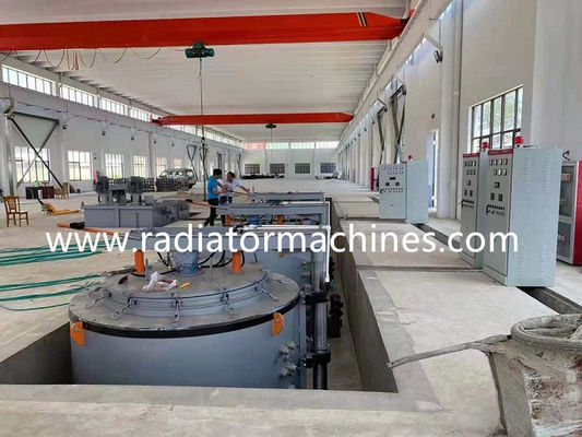 Tiết kiệm năng lượng Loại hầm lò sưởi bằng khí đốt Lò nung thấm nitơ