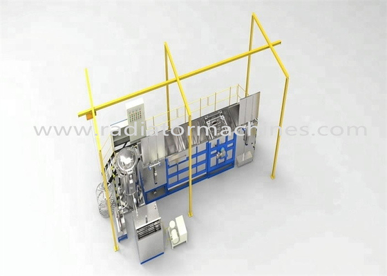 Đúc nhôm Thiết bị tẩm áp suất chân không với chất bịt kín