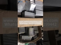 Vòng trượt trao đổi nhiệt phẳng lanced Offset Wavy cho máy phát điện, tàu, máy bay, xe điện