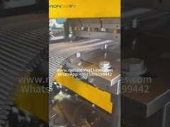Máy chế tạo vây radiator bằng vây nhôm, máy bấm vây